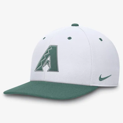 Arizona Diamondbacks Bicoastal 2-Tone Pro мужские Nike Dri-FIT MLB Adjustable Hat цвет белый