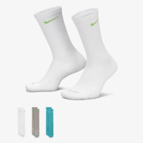 Nike Everyday Plus Cushioned тренировочные Crew носки (3 пары) многоцветный