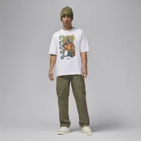 Nike Jordan чоловічі Short-Sleeve футболка колір білий