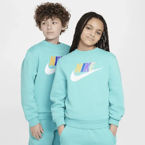 Nike Sportswear Club Fleece Big дитячі світшот колір зелений
