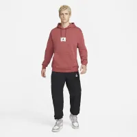 Nike Jordan Flight Fleece мужские Pullover Толстовка с капюшоном цвет красный
