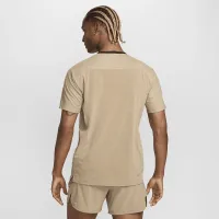 Nike Trail Solar Chase мужские Dri-FIT Short-Sleeve Running Top цвет коричневый