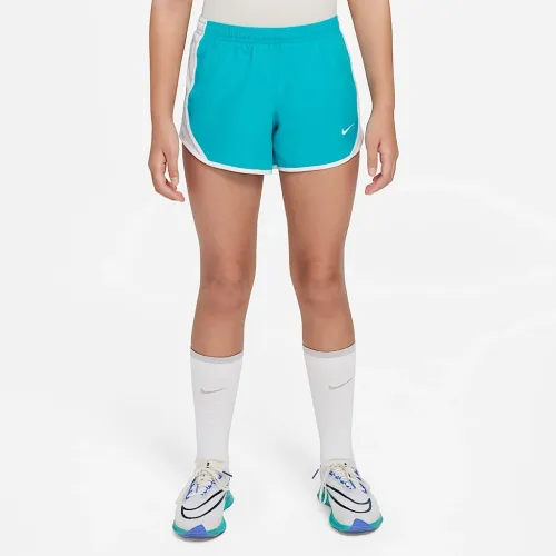 Nike Tempo Big детские (Girls') Dri-FIT Running шорты цвет зеленый