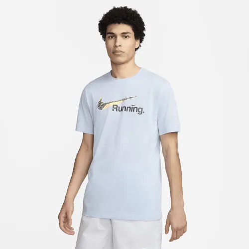 Nike чоловічі Dri-FIT Running футболка блакитний