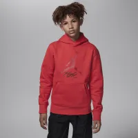Nike Jordan MJ Baseline Pullover Толстовка с капюшоном Big Kids Толстовка с капюшоном Red