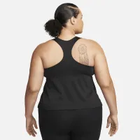 Nike Swoosh жіноча Medium-Support Padded Sports Bra Tank (великі розміри) колір чорний