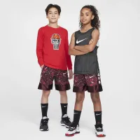 Nike Elite 23 Big дитячі (для хлопчиків) Dri-FIT баскетбольні шорти колір червоний