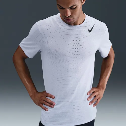 Nike AeroSwift чоловічі Dri-FIT ADV Short-Sleeve Running Top колір сірий