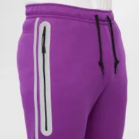 Nike Tech чоловічі Reflective Details Fleece Joggers колір фіолетовий