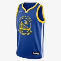 Stephen Curry Golden State Warriors 2023/24 Icon Edition Big детские Nike NBA Swingman Jersey синий
