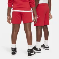 Nike Sportswear Club Fleece Big детские French Terry шорты (Extended Size) цвет красный