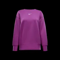 Nike Sportswear Phoenix Fleece женская оверсайз Crew-Neck свитшот цвет фиолетовый