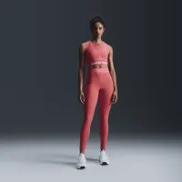 Nike Pro Sculpt женская С высокой Талией 7/8 лосины с карманамиPink