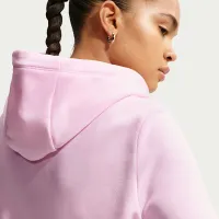 Nike Sportswear Club Fleece женская Graphic Pullover Толстовка с капюшоном Pink