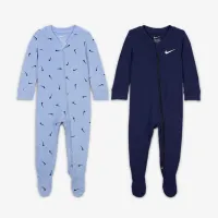 Nike Baby Essentials Baby Coveralls (2 пары) синий