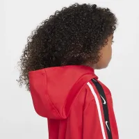 Nike Dri-FIT Sportswear Club Little дитячі Poly Pullover and Pants комплект колір червоний