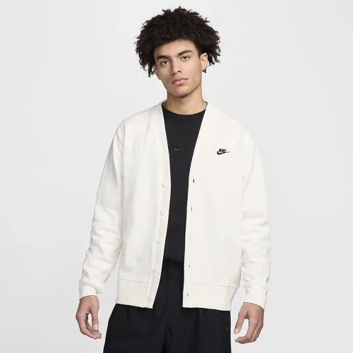 Nike Club чоловічі Knit Fairway Cardigan колір білий