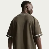 Nike Life мужские Short-Sleeve Vintage Sport Top цвет коричневый