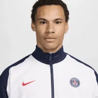 Paris Saint-Germain Strike мужские Nike Dri-FIT Soccer Куртка цвет белый