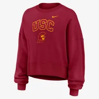 USC Phoenix Arch жіноча Nike College Pullover Crew колір червоний