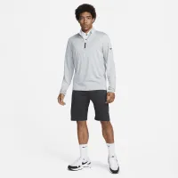 Nike Victory мужские Dri-FIT 1/2-Zip для гольфа Top цвет серый