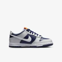 Nike Dunk Low Big детские Кроссовки цвет серый