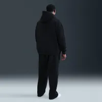 Nike Solo Swoosh мужские Full-Zip Fleece Толстовка с капюшоном цвет черный