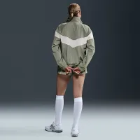 Nike Windrunner женская Loose UV Woven Full-Zip Куртка цвет зеленый