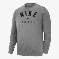 Nike Baseball чоловічі Crew-Neck світшот колір сірий