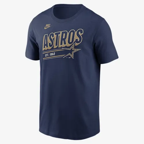 Houston Astros Cooperstown Retro чоловічі Nike MLB футболка блакитний