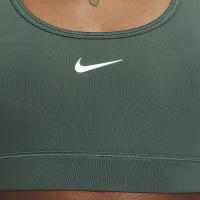 Nike Swoosh Big дитячі (Girls') Sports Bra колір зелений