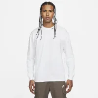 Nike Sportswear Premium Essentials мужские Long-Sleeve футболка цвет белый