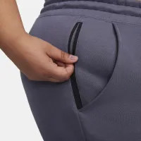 Nike Sportswear Tech Fleece женская Mid-Rise Joggers (большие размеры) цвет серый