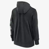 Las Vegas Raiders Club чоловічі Nike NFL Full-Zip Толстовка з капюшоном колір чорний