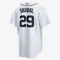 Tarik Skubal Detroit Tigers чоловічі Nike MLB Replica Jersey колір білий