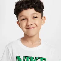 Nike Little дитячі Ace Your Game 2-Piece Jersey шорти комплект колір сірий