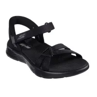 Кроссовки Сандали Женские Skechers Slip-ins GO WALK Flex Sandal - Illuminate (141481-BBK)