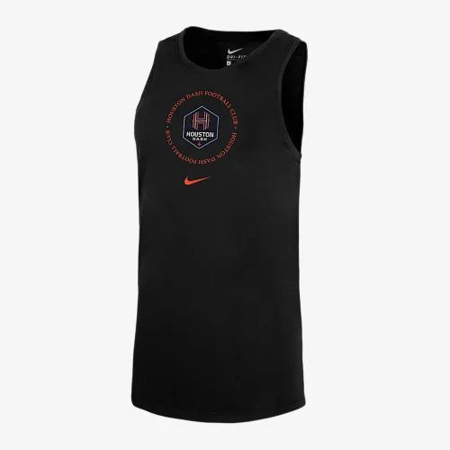 Houston Dash женская Nike Dri-FIT Soccer Tank Top цвет черный