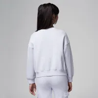 Nike Jordan Big детские 1st Baby синий Crew Top цвет серый