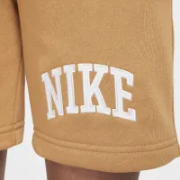 Nike Sportswear Club Big детские French Terry шорты цвет коричневый