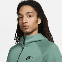 Nike Sportswear Tech Fleece Windrunner мужские Full-Zip Толстовка с капюшоном цвет зеленый