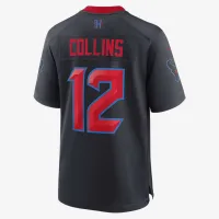 Nico Collins Houston Texans чоловічі Nike NFL Game Football Jersey блакитний