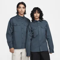Nike SB Tanglin Woven Skate Button-Up Long-SleeveTop колір зелений