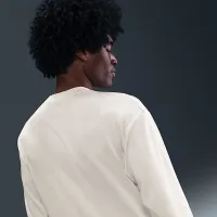 Nike Sportswear Long-Sleeve футболка цвет белый