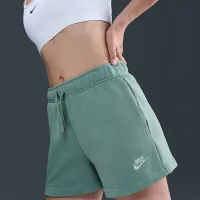 Nike Sportswear Club Fleece женская Mid-Rise шорты цвет зеленый