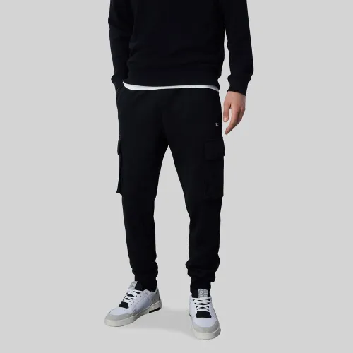 Штаны Champion C Logo Cargo Joggers 219898-KK001 - Черные