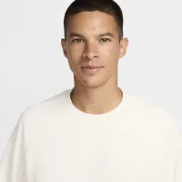 Nike Primary Fleece мужские Dri-FIT UV Performance Crew цвет коричневый