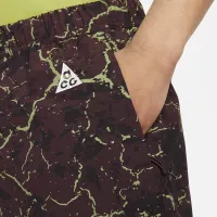 Nike ACG чоловічі Print Trail шорти колір коричневий