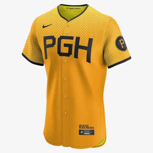 Roberto Clemente Pittsburgh Pirates City Connect чоловічі Nike Dri-FIT ADV MLB Elite Jersey Yellow