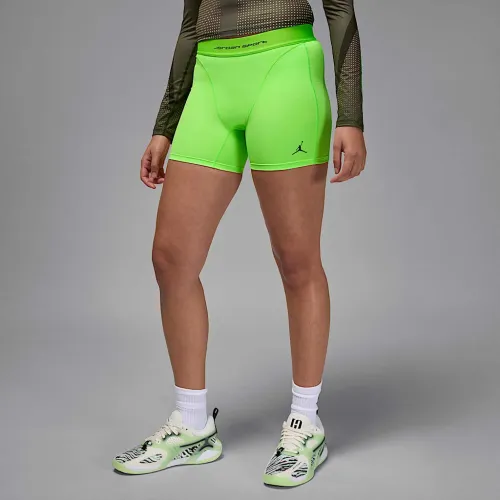 Nike Jordan Sport Leak Protection: Period жіноча Shortie колір зелений